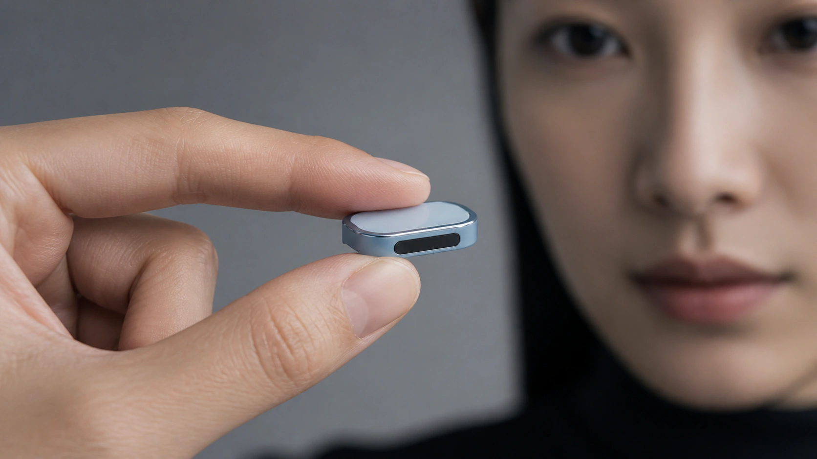 Azure Presence Key held between two fingers