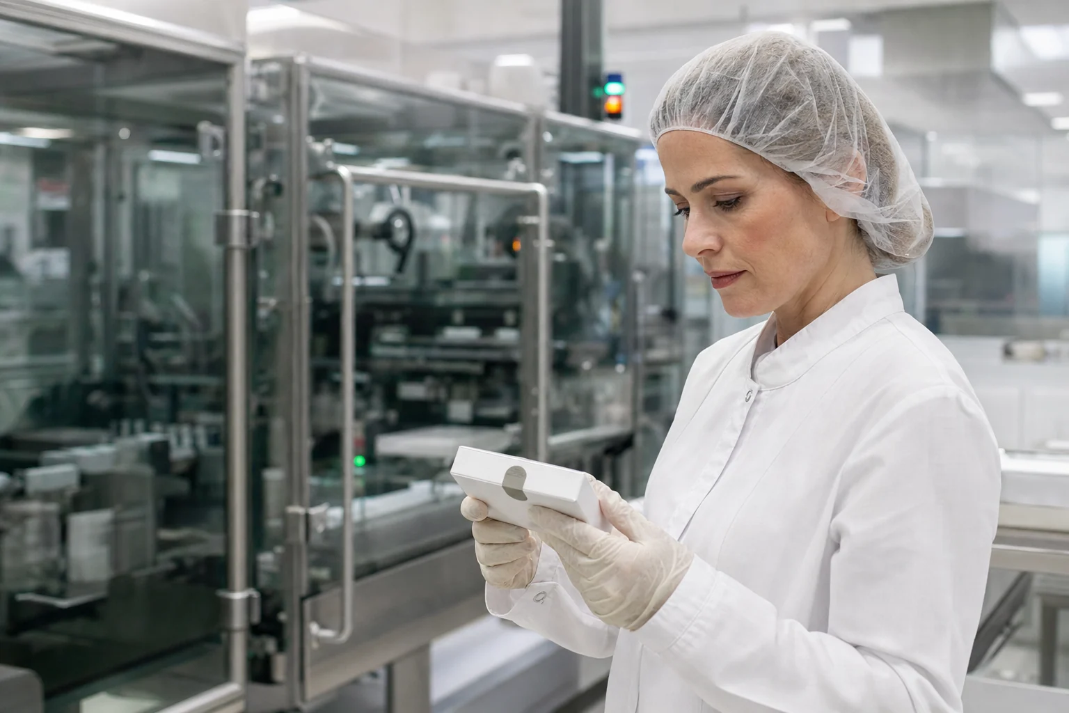 Product verification in pharmaceutical manufacturing