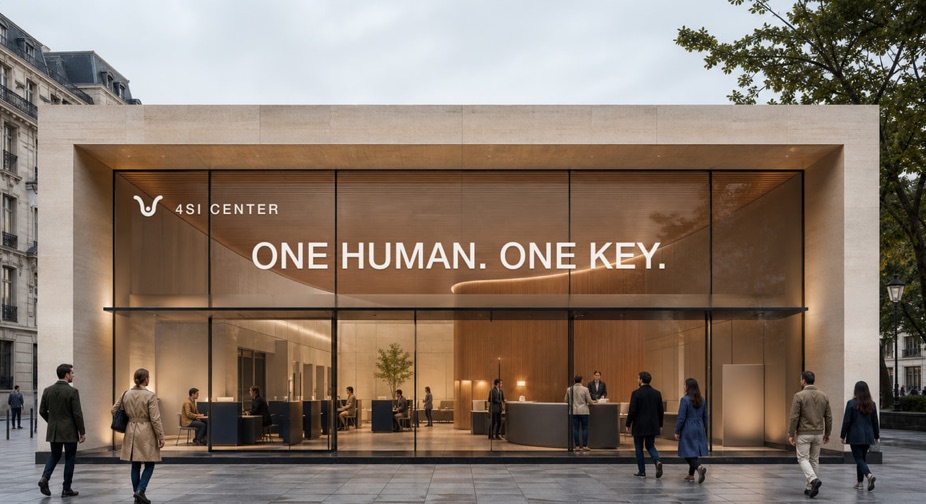 Architectural visualization of a 4SI Presence Center